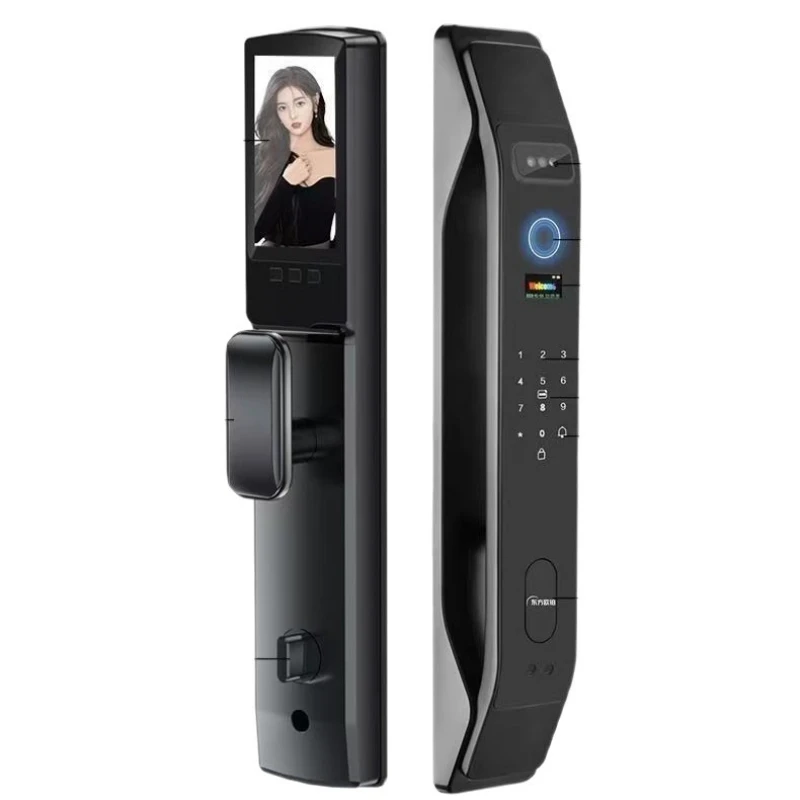 

Fully automatic visual graffiti smart lock entry door password lock mobile phone remote intelligent linkage fingerprint lock