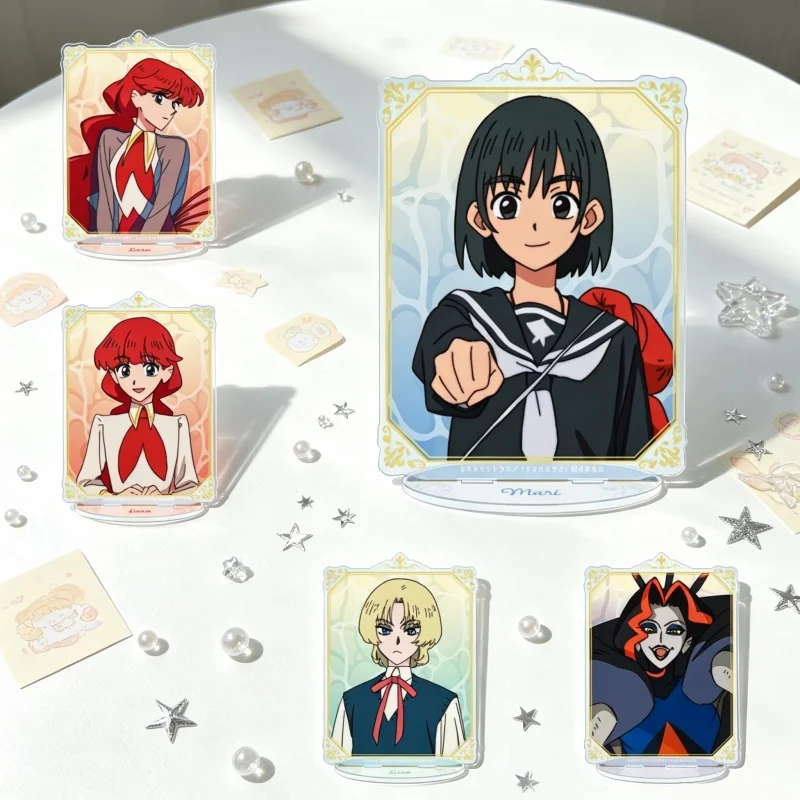 Anime Goodbye, Lara Latest Version Acrylic Standing Sign Board Keychain Figure Mari Otsu/Lara Ifts Bookshelf Decoration 10cm