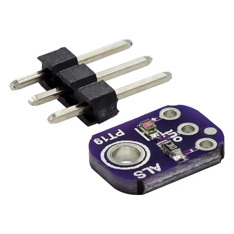 B50B ALS-PT19 Light Sensor Module High Dynamic Range Light Sensor Breakout Board for Arduino 2.5V-5.5V