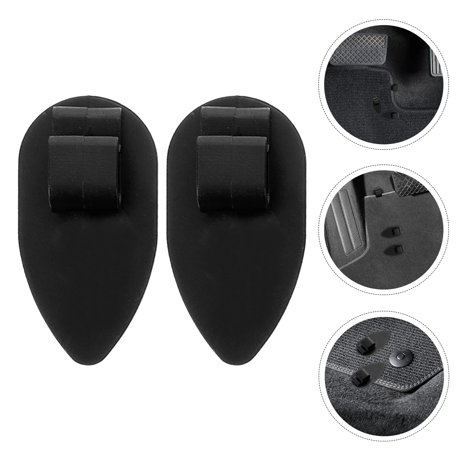 

10Pcs Car Floor Mat Clips Universal Fixing Grips Anti-Slip Retainers for Vehicle Supply Keep Mats from Sliding Securely