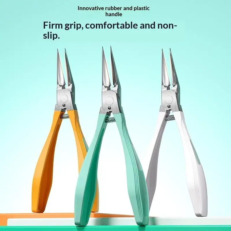 ~1Pcs Nail Clippers Multifunctional Stainless Steel Toenail Cutters Pedicure Manicure Tools Fingernail Cutter