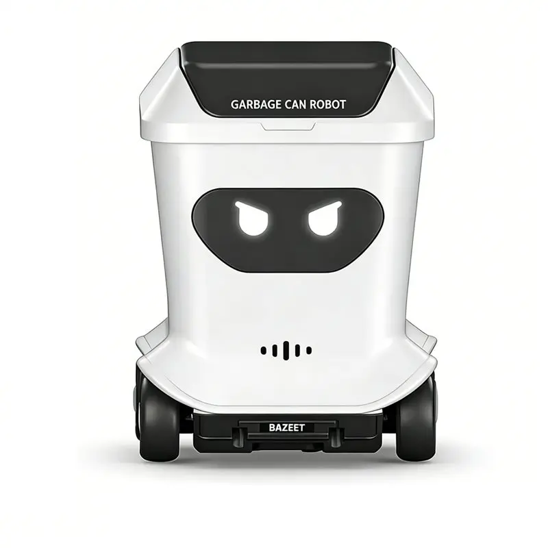 ABJA-Remote Control Garbage Can Can Be Opened And Movable Multifunctional Induction Following Car