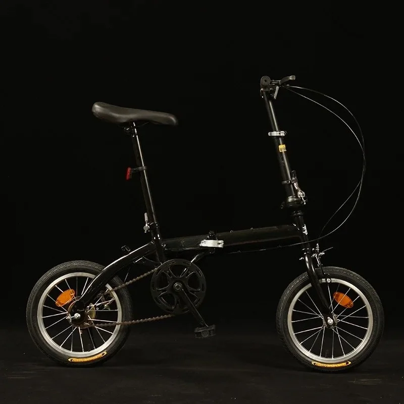 14-Inch Folding Bicycle Mini Ultra-light Portable Men's and Women's Small Wheel Variable Speed Bicycle