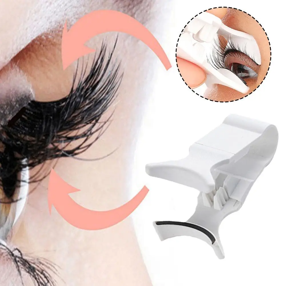 U-Vormige Magnetische Wimpers Applicator Helper Tool Inspanning Gebruik Gereedschap Opslaan En Make-Up Valse Tot Eenvoudige Magnetische Wimpers Clip I9u4