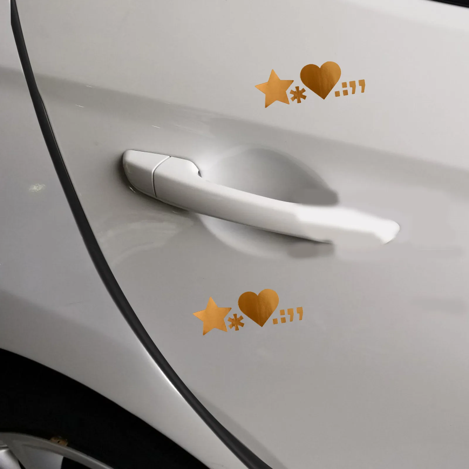 

24Pcs Self Adhesive Alphabet Letter Stickers Vinyl Decals DIY Car Mailbox Bulletin Decoration Poster Board Letters