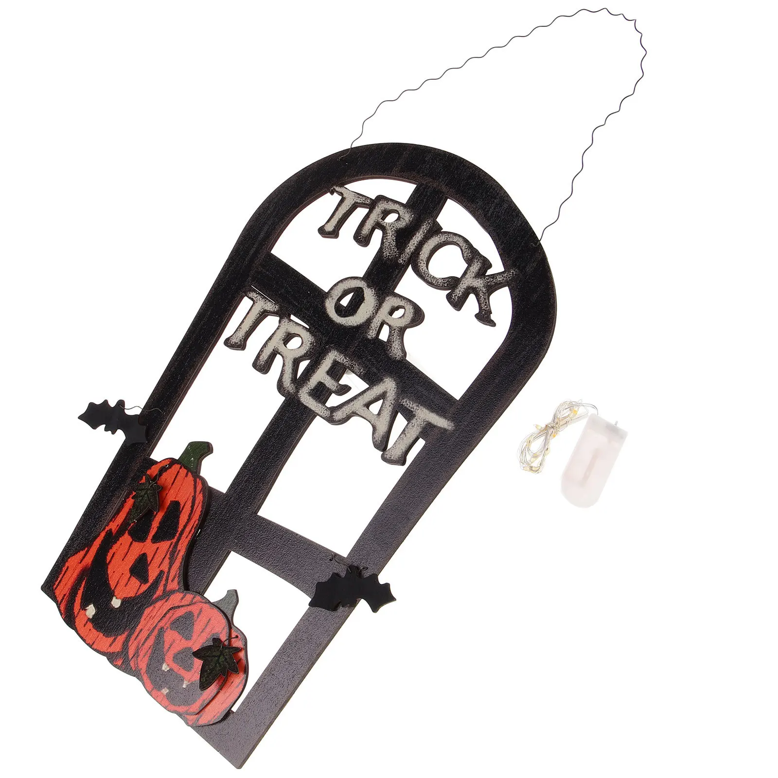 

Halloween Door Hanging Wood Sign Pumpkin Skull Front Door Decor Halloween Hanging Plaque Black Table Lamp Black Table Lamp