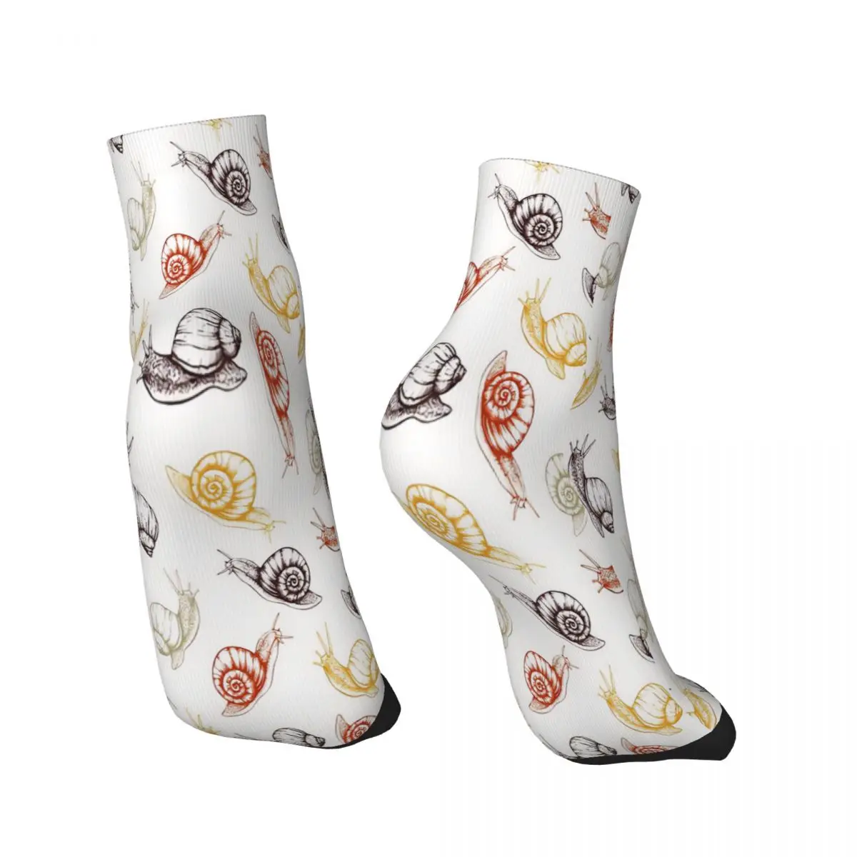 Snails Snails Snails Ankle Socks Male Mens Women Spring Stockings Printed