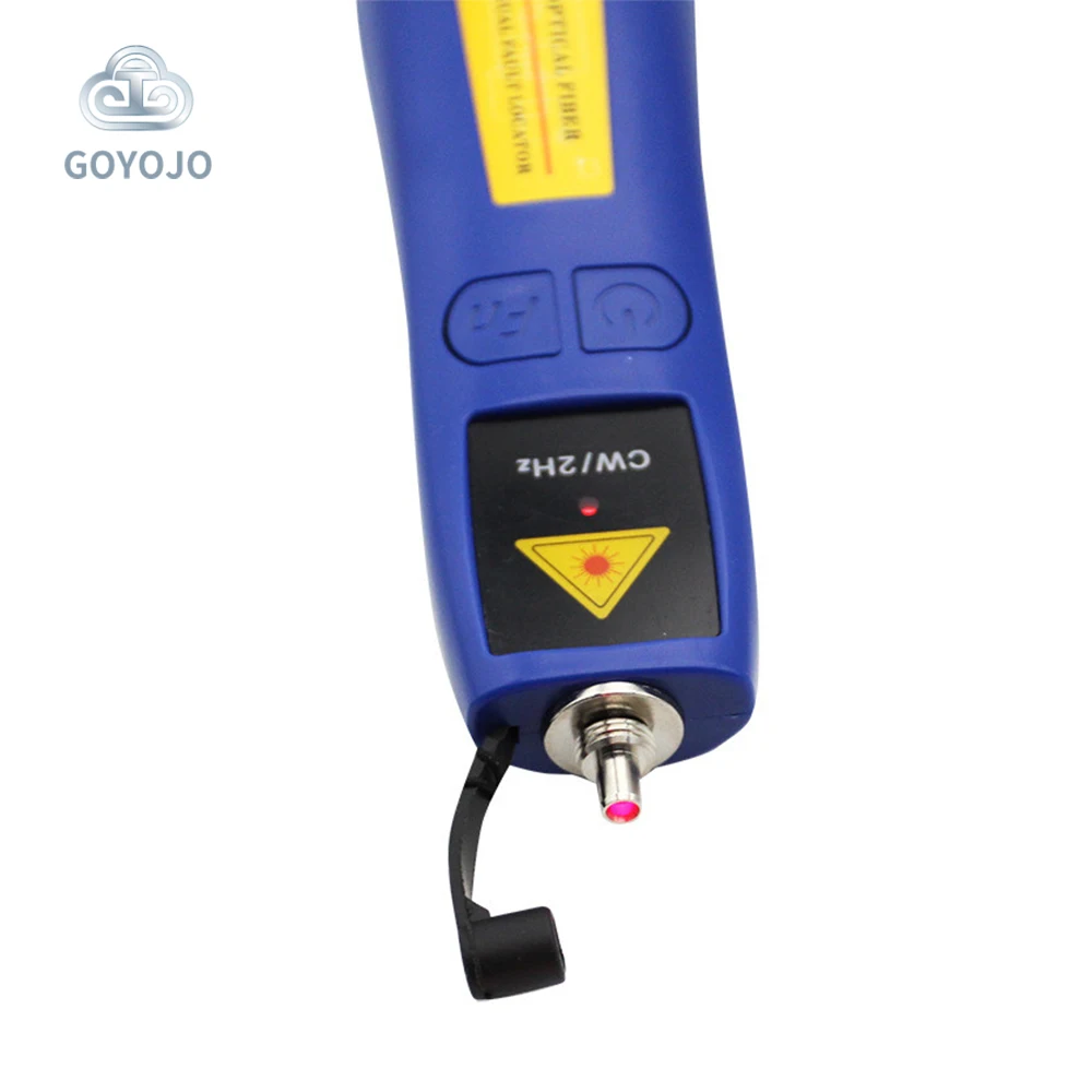 Goyojo mini visual localizador de falhas vermelho laser caneta tipo cabo fibra óptica testador medidor 5mw10mw 20mw 30mw50mw