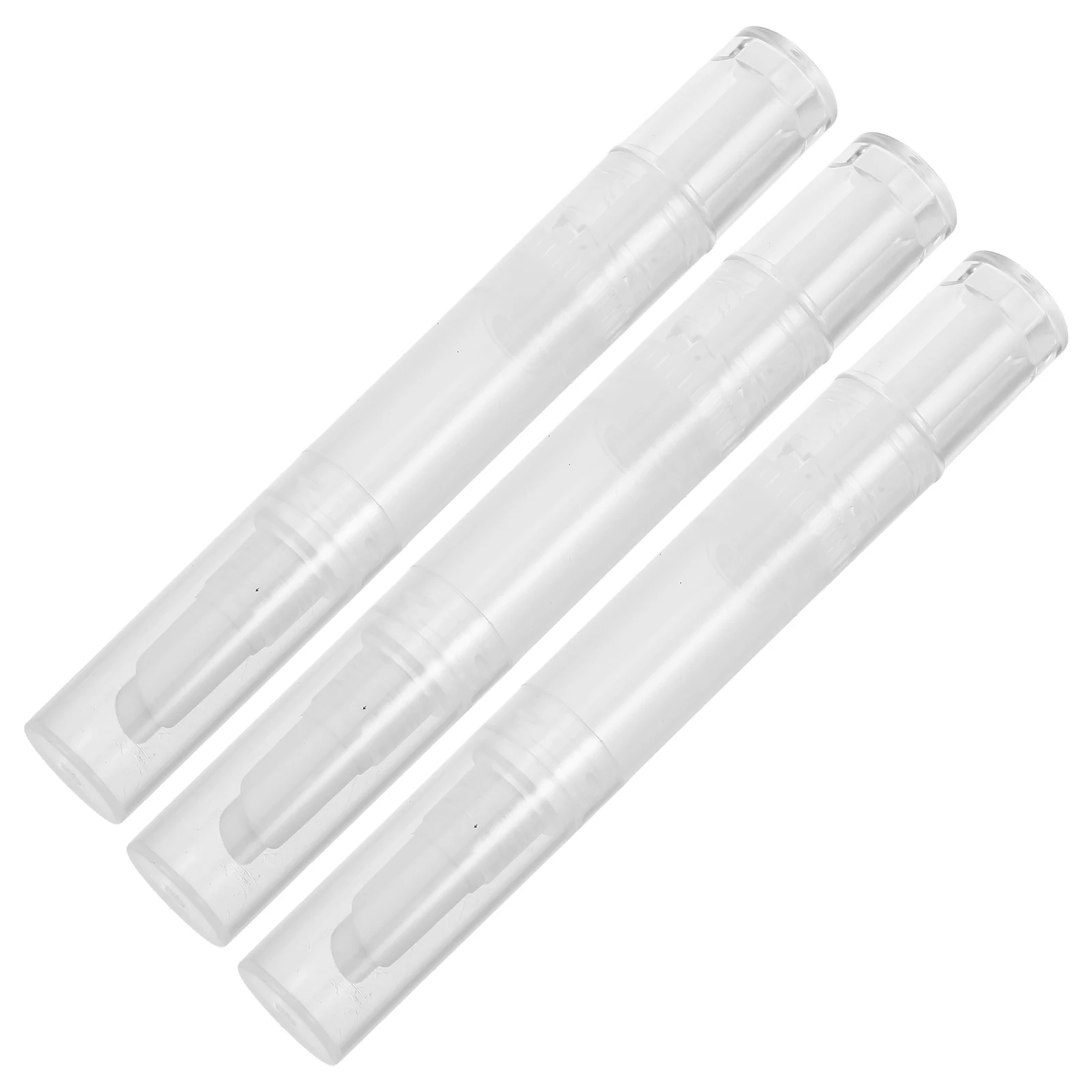 

3 Pcs Refillable Pens Foundation Lip Gloss Cuticle Oil Nail Paint Travel Size Portable Beauty Accessories Makeup Tools Empty