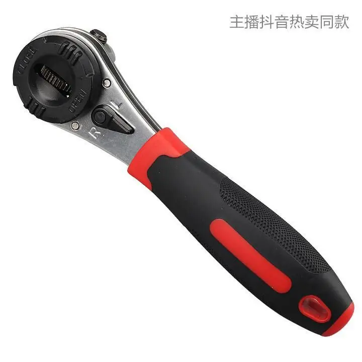 Factory Direct High-grade Adjustable 6-22 Ratchet Wrench Universal Universal Multi-purpose Wrench Tool