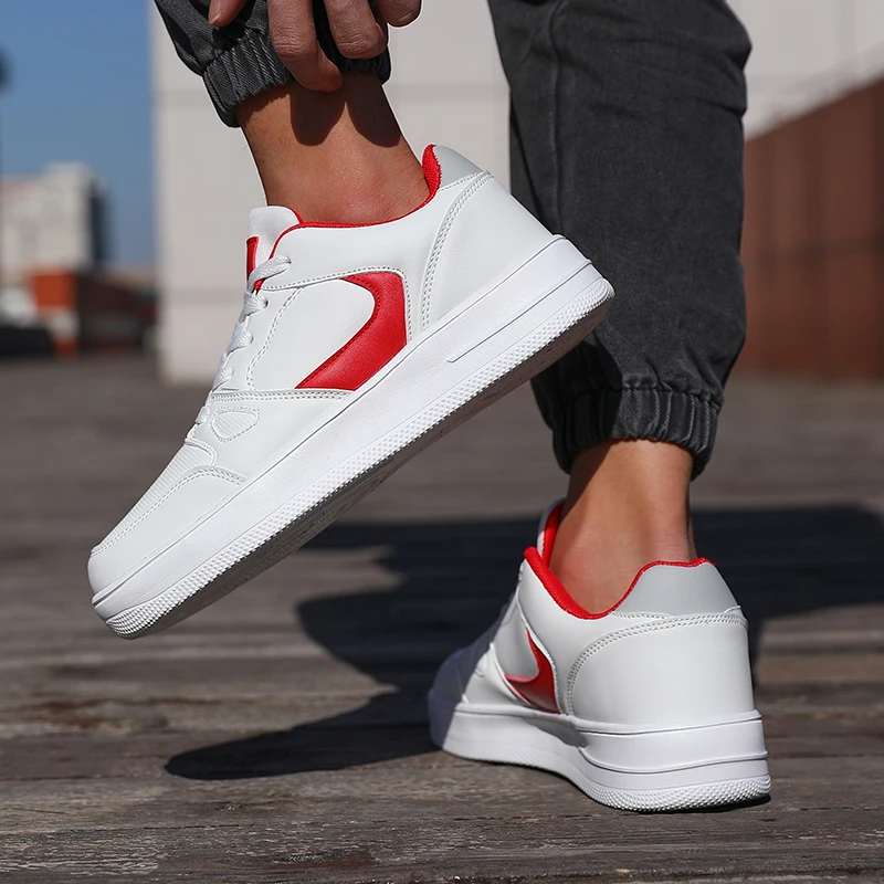

Shoes for Man Sneakers Platform Training Comfortable Lace Up Outdoor Jogging Designer Brand High-quality Casual Shoes Large Size