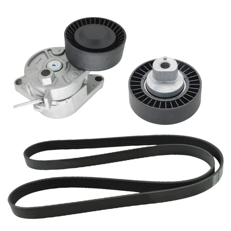 

AU63-Для BMW E46 E39 E60 E38 E65 E66 X3 E83 X5 E53 Z4 E85 M54 11281427252 11287841228 11287636379 Набор натяжителей ремня двигателя