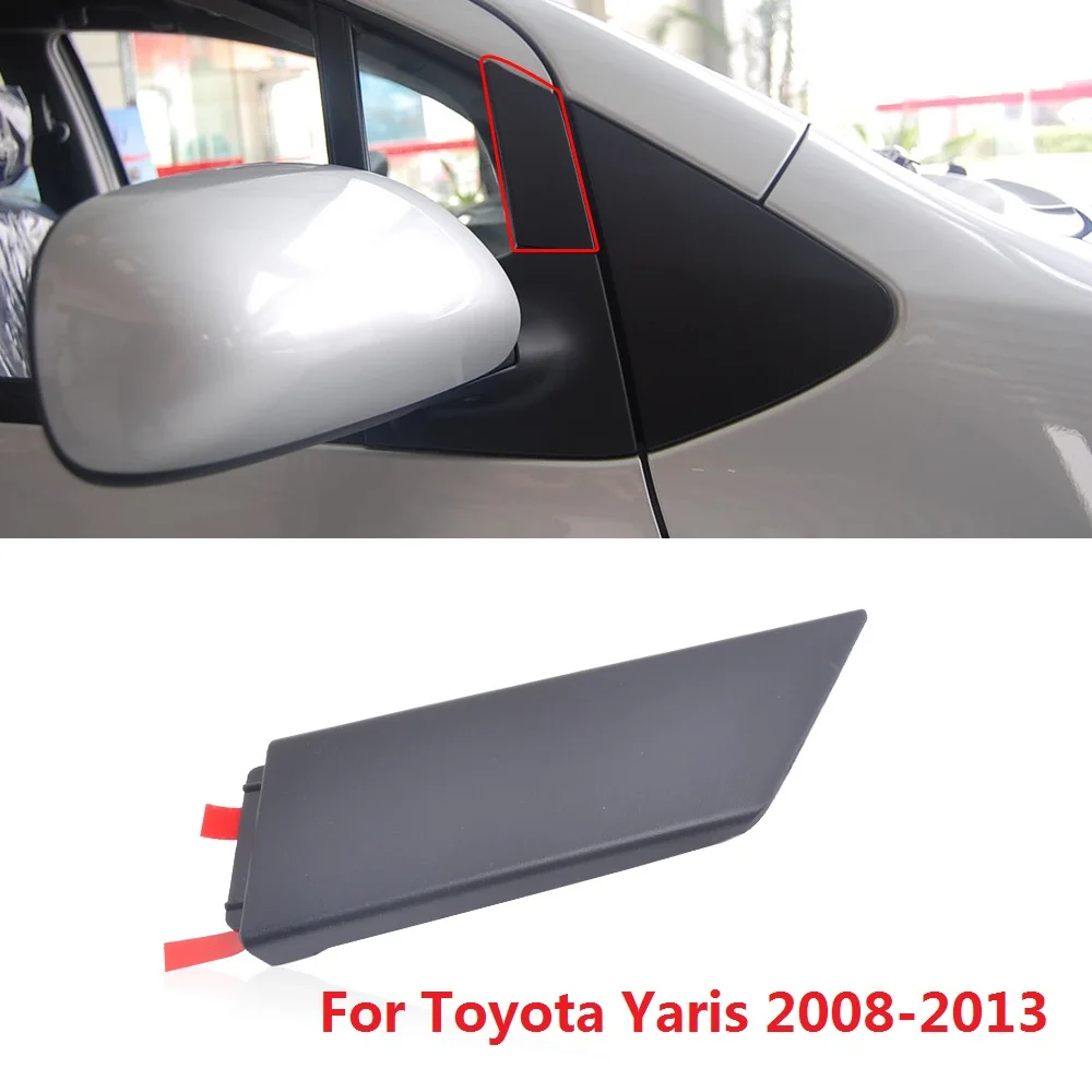 CAPQX For TOYOTA Yaris 2008-2013 Car Side mirror window frame trim strip rear view mirror Decorative strip mirror Garnish panel