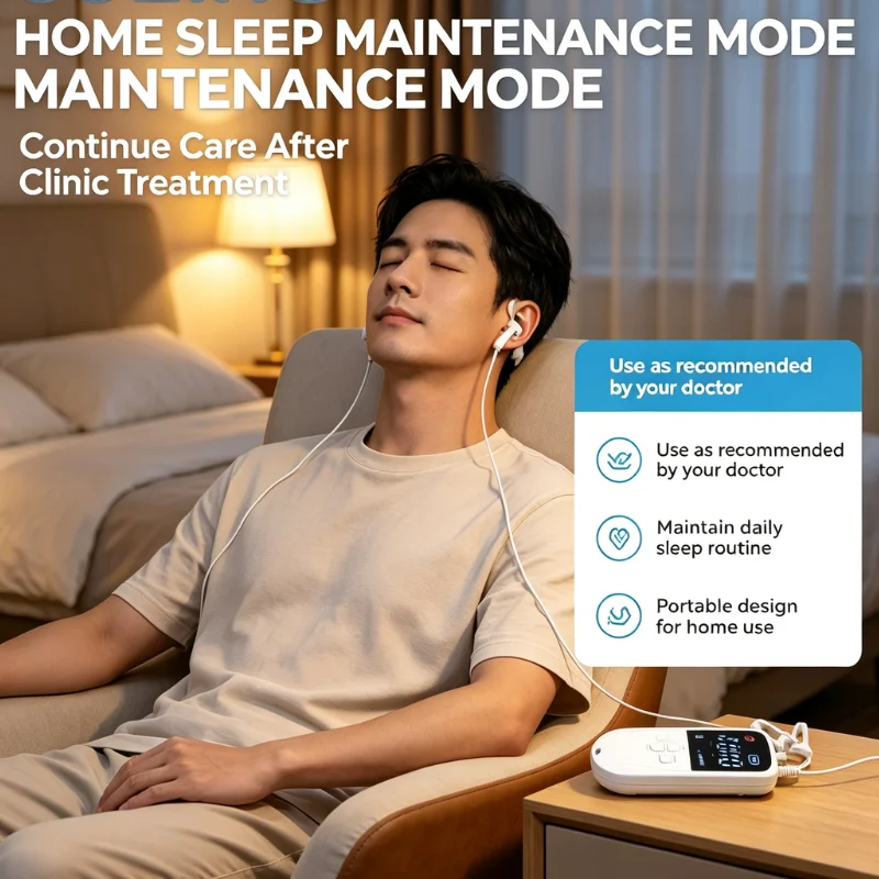 High Power Vagus Nerve Stimulator Ear Clip for ADHD Focus Enhancement Stress Reduction Vagus Nerve Device Home Care