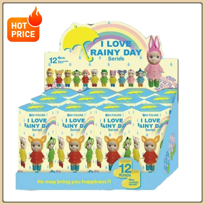 

Симпатичная фигурка персонажа аниме, модель куклы, декоративная игрушка, детский подарок, коробка-сюрприз, S-угол, серия «Я люблю дождливый день», слепая коробка