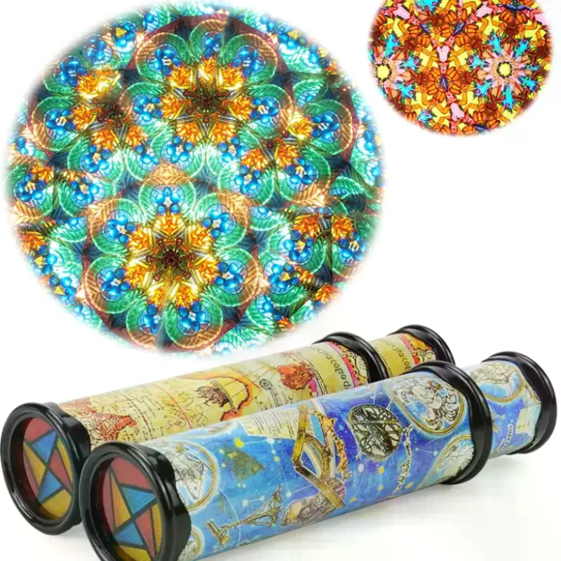 Scalable Rotation Kaleidoscope Magic Kaleidoscope Glasses Adjustable Fancy Colored For Kids Classic Educational Toy