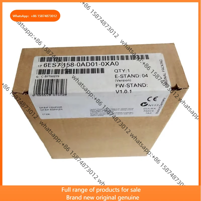 

Gold Seller 6ES7158-0AD01-0XA0 PLC Controller Brand New Original Spot