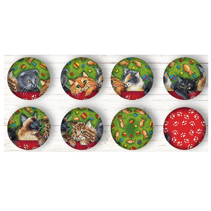 ZZ509Home Fun Cross Stitch Kit Package Greeting Needlework Counted Kits New Style Joy Sunday Kits Embroidery