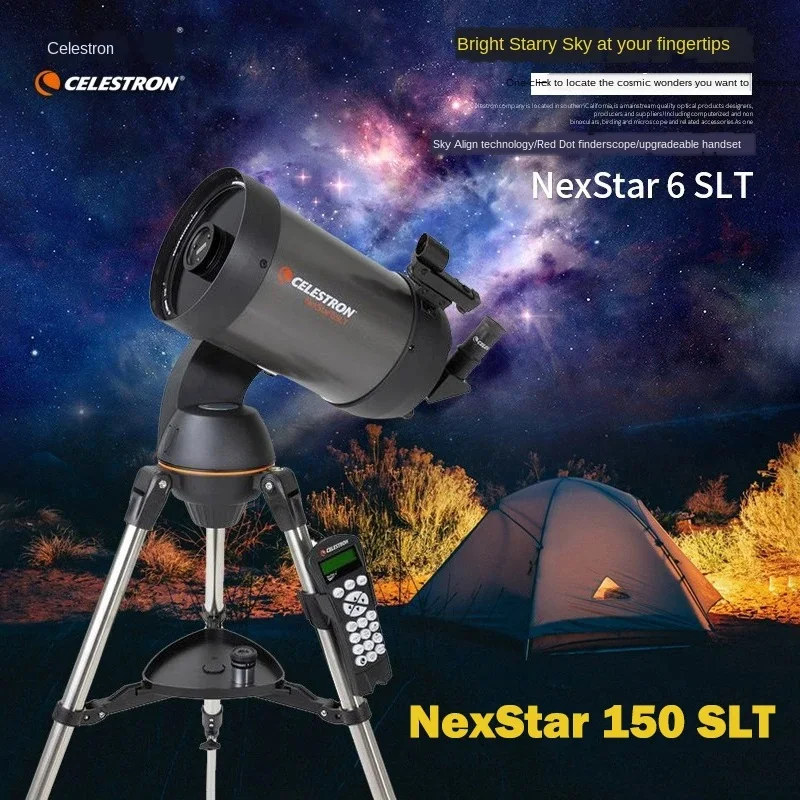 Celestron NexStar 150SLT C6 StarBright XLT Computered GOTO Astronomical Telescope Deep Space Stargazing Photography