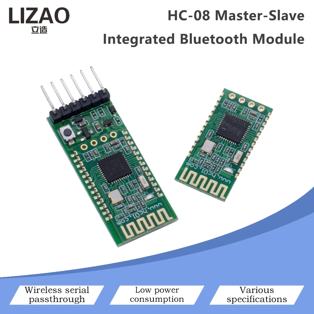 HC-08 Master-Slave Integrated Bluetooth Module Low Power Consumption TTL Wireless Serial Passthrough Two Versions For Arduino