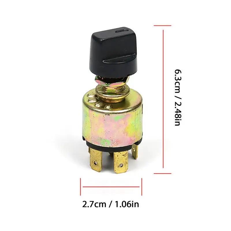 Interruptores de Control de calentador de coche, perilla de aire acondicionado, resistente a altas temperaturas, 3 modos