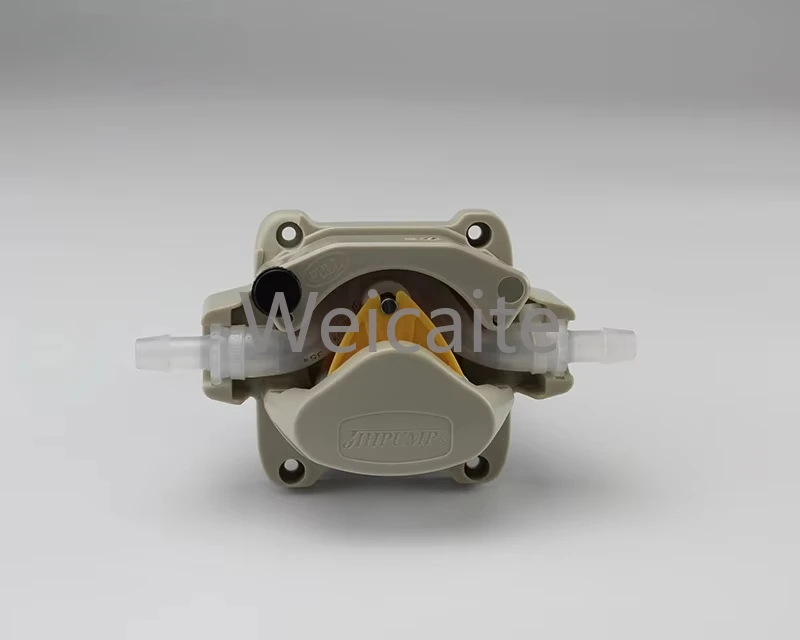 JIHPUMP Bomba peristáltica pequeña 3L 24V con motorreductor de CC Bomba de motor paso a paso para dispensación y llenado de líquidos