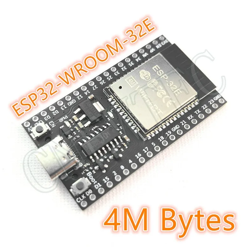 ESP32 DevKitC V4 Dual Core WiFi Bluetooth Expansion Board - Ultra-Low Power USB CH340C Type-C Compatible with ESP-WROOM-32E