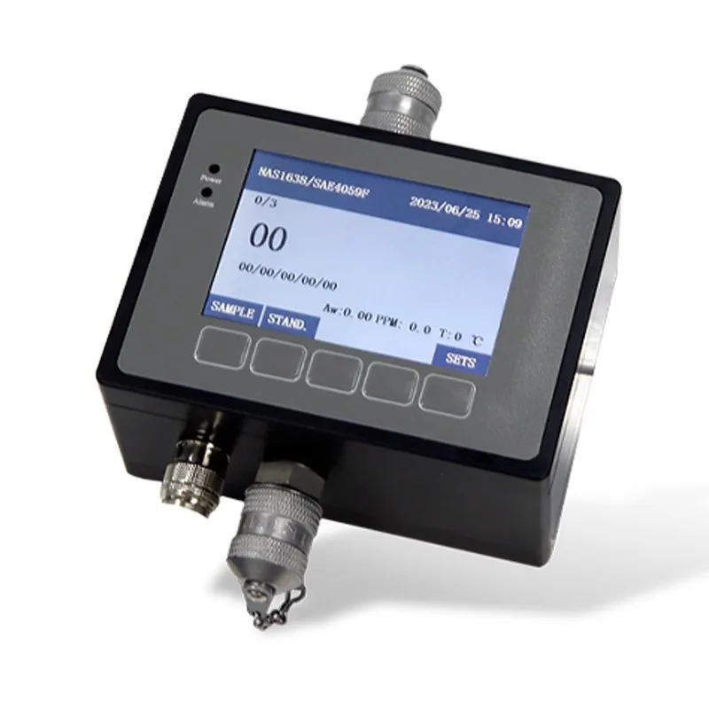 

Oil particle counter, high-precision cleaning and pollution detection instrument, lubricating oil online hydraulic oil tester