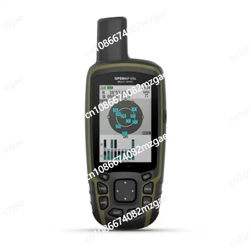 

Button Operated Handheld Device with Altimeter and Compass, Expanding Satellite Support and Multi Band Technology
