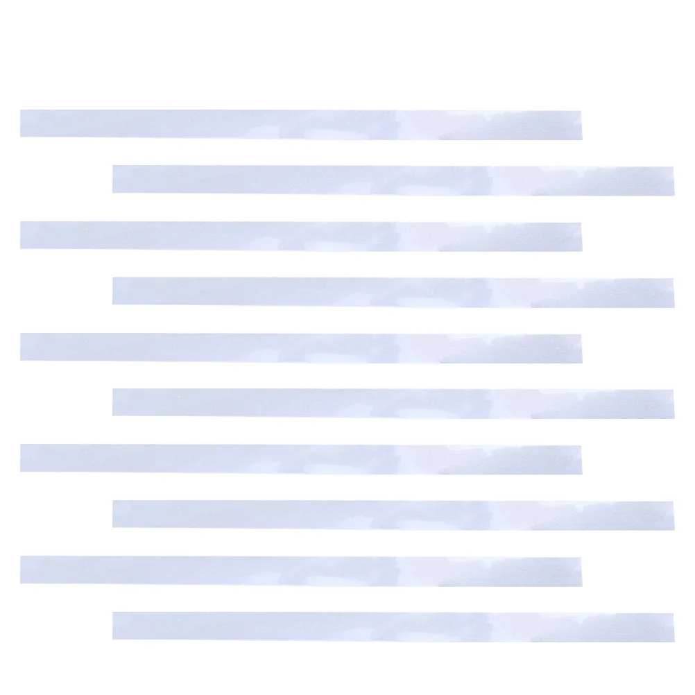 

10Pcs Reflective Tape Strips Reliable Performance for Speed Tester Tachometer Speedometer Distance Meter Accessories