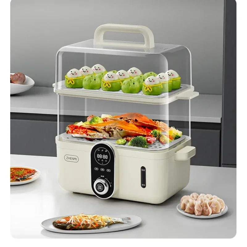 Speed Steamer Electric Steamer Multi-Functional Small Multi-Layer Large Capacity Steam Pot Steamed Stew Pot Breakfast Machine