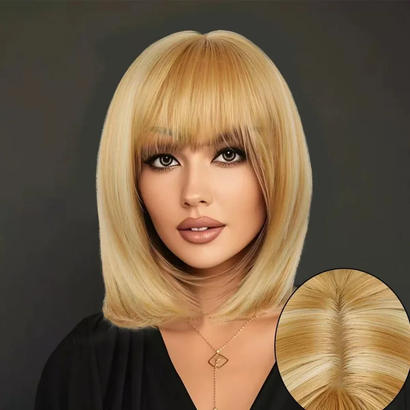 

Европейский и американский модный парик-бобо в африканском стиле, разноцветный, длиной до плеч