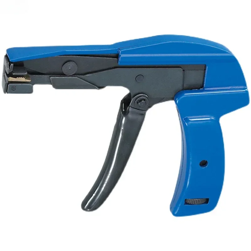 

Nylon Zip Tie Pliers HS-600A Fastening Cutting Tool for Nylon Cable Tie Width 2.4-4.8mm Automatic Tension Cut Off Gun