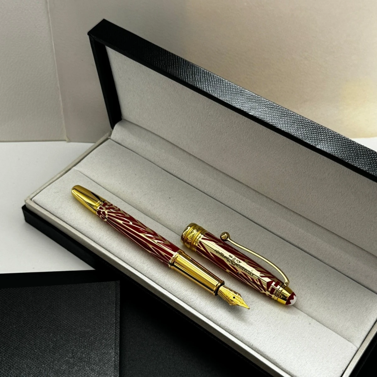 

Luxury Limited Fountain Pen New High-end Smooth Writing Metal Pen Classic Business Signature Pen Premium Gift Box for Collection