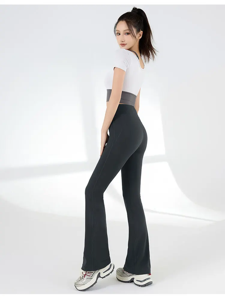 Cintura alta sino bot calças femininas fitn yoga arcaskin calças emagrecimento abdômen elevador bunda leggings longos casual wear