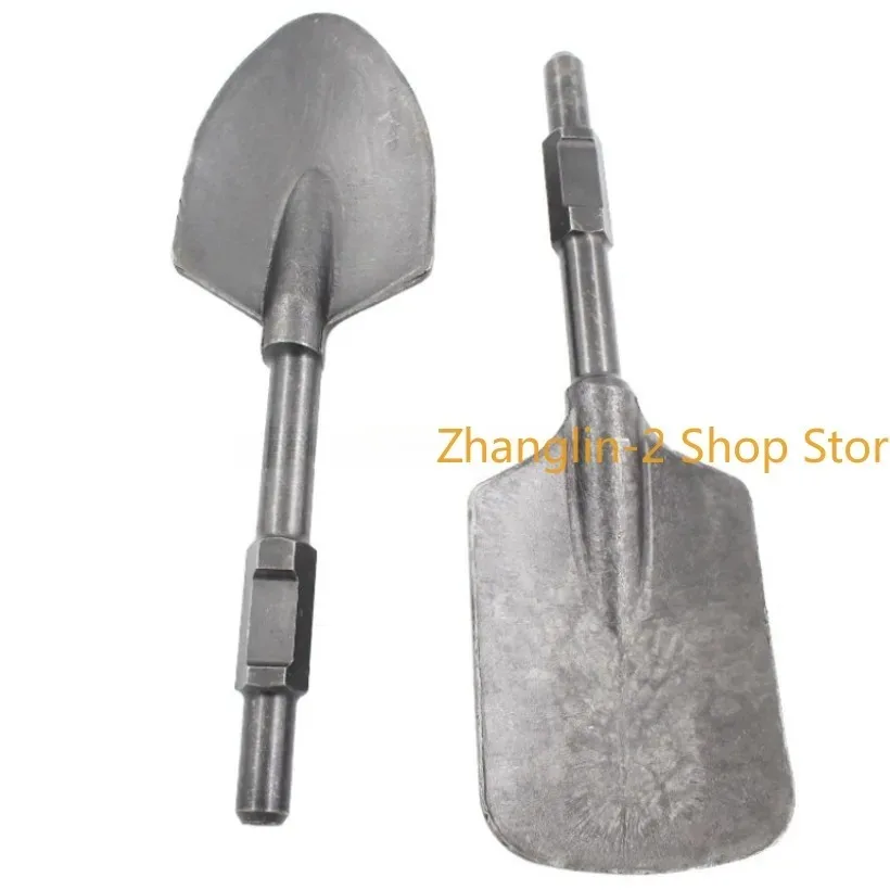 Electric Pickaxe Large Shovel 65 Industrial Grade Concrete Masonry Excavation Shovel Thickened Dafang Shovel Peach Heart Shovel