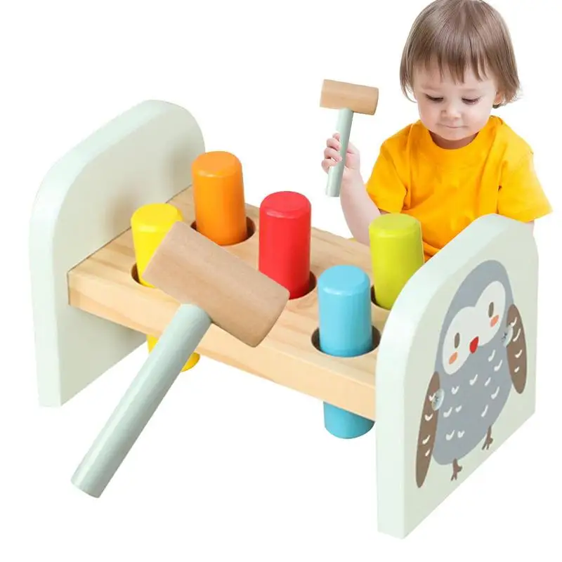 

Kids Hammer Toy Hammering Ball Hammer Box Children Fun Kids Playing Hamster Game Puzzle Toys Punch And Drop Instruments for kids