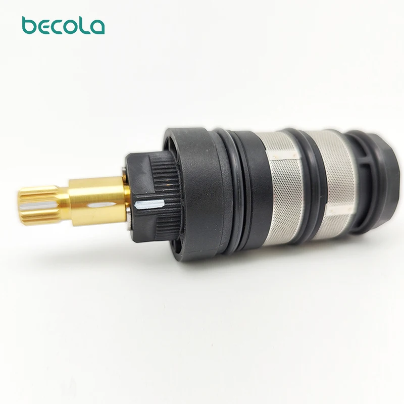 Becola The Cartridge For Thermostatic Shower Faucet Mixing Valve Concealed Easy-mount Box Brass Concealed Valve Spare Part In