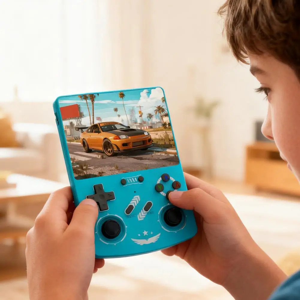 64/128G لوحدة التحكم بالألعاب المحمولة R40XX - Linux OS 4.2 بوصة IPS، 4000 مللي أمبير في الساعة، مفتوحة المصدر (ArkOS)، مشغل ريترو محمول لهدية عيد الميلاد #4