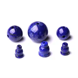 Lapislazuli-Likeラピスラズリビーズ,3方向,8mm, 10mm, 12mm, 14mm, bro556