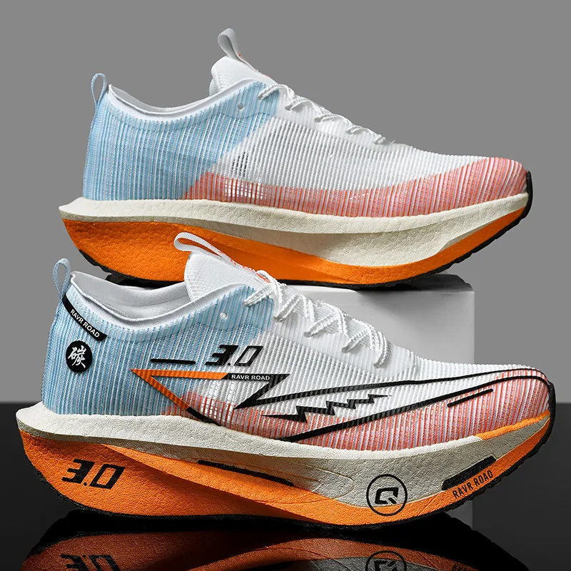 

Кроссовки унисекс, летние легкие противоскользящие кроссовки с дышащей сеткой, профессиональные тренировочные кроссовки для марафона для мужчин и женщин