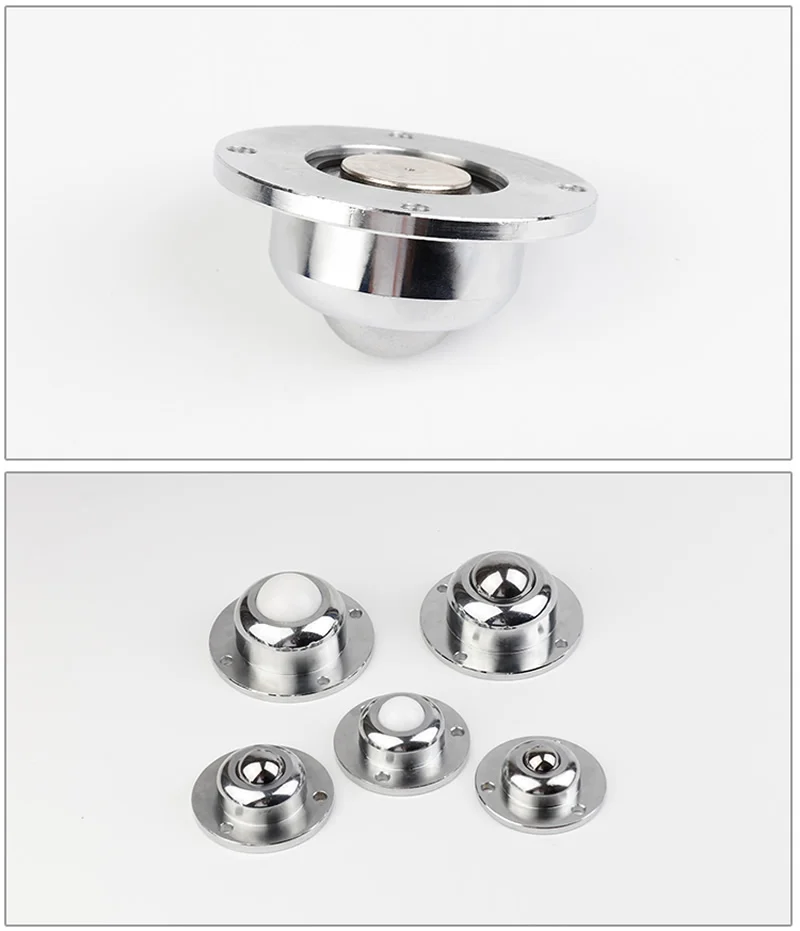 Heavy-duty IA-19-25-38 Precision universal Ball bearing casters/wheel,round flange,3 holes Transmission systefurniture wheel