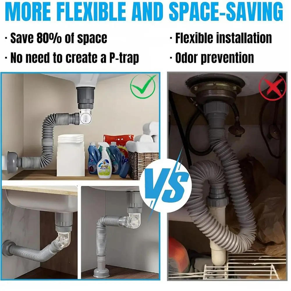 

1 шт. гибкий шланг для раковины в ванной комнате с пробкой для раковины, всплывающие фитинги для раковины, черные аксессуары для труб для умывальника