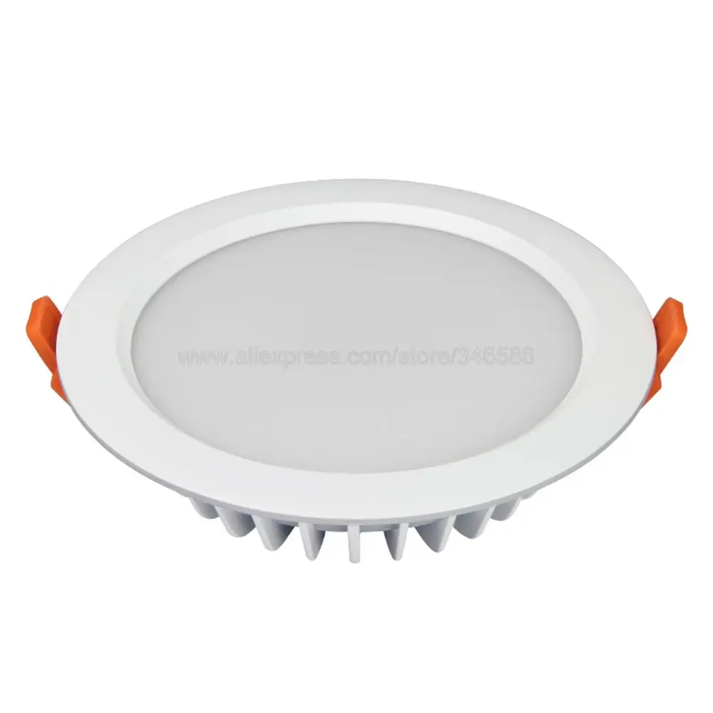 Ata Boxer FUT069 Downlight, Télécommande sans fil, WiFi, Alexa, Google Voice Control, AC 110V, Entrée 220V, RF 2.4G, RVB + CCT, IP54, 15W