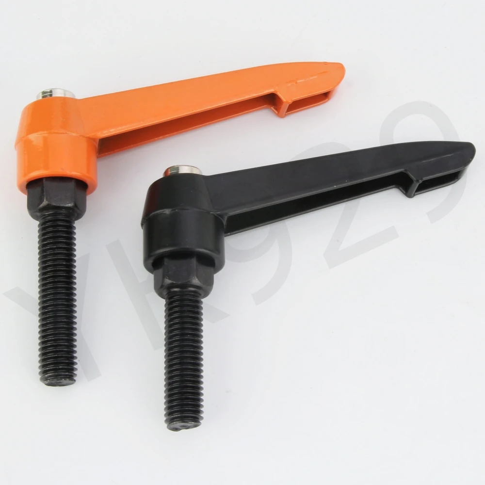 

YK929-B Zinc Alloy Locking L-Shaped Handle External Thread Universal Adjustable Handle For Mechanical Equipmen