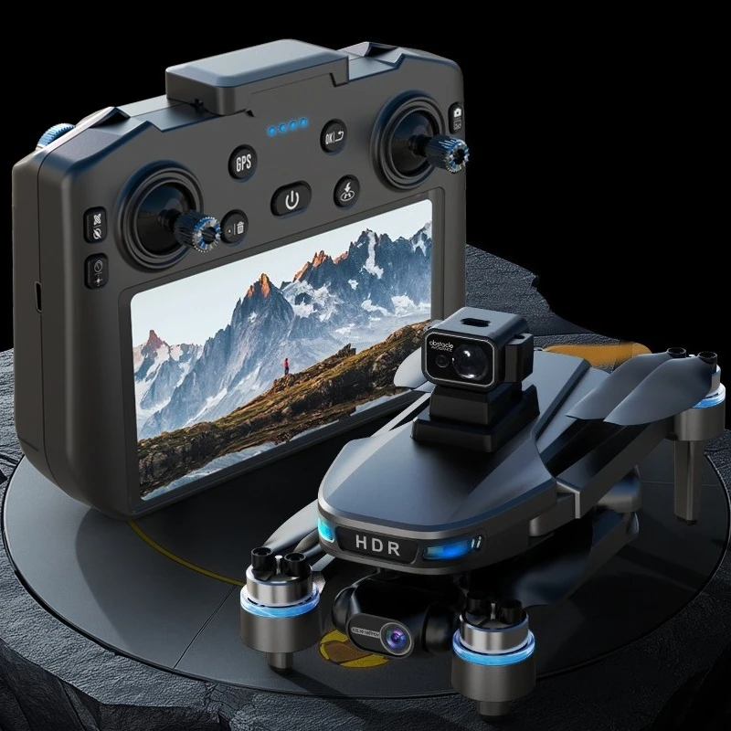 

Brushless motor with screen control remote control high definition gimbal obstacle avoidance aerial photography GPS return