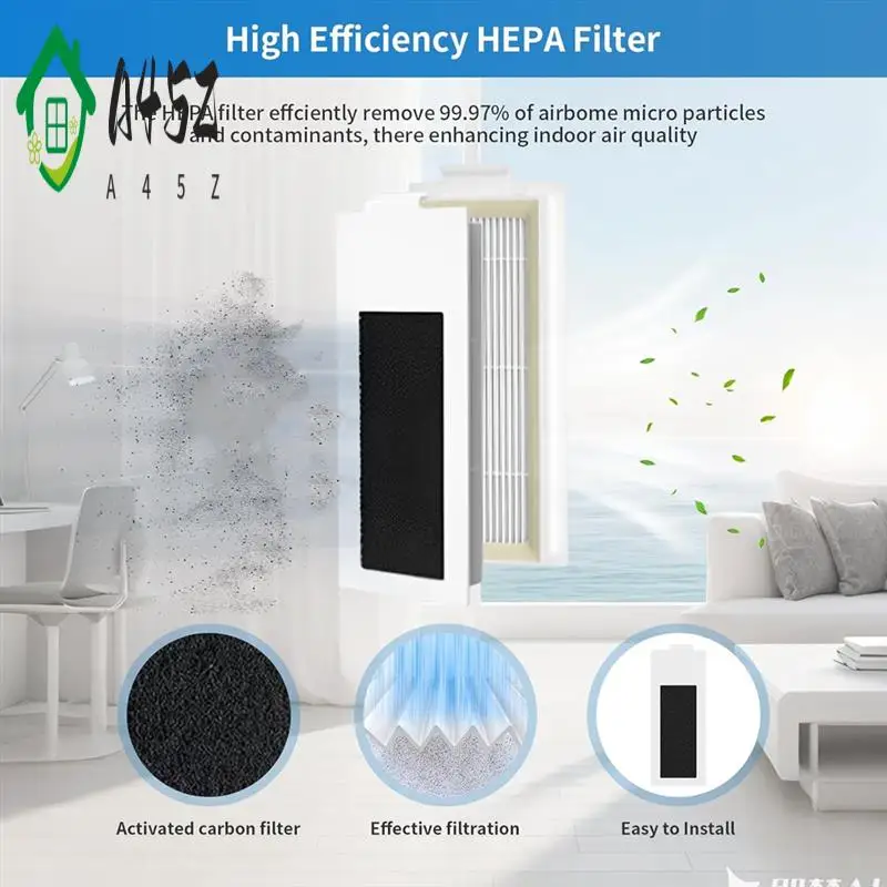 

A45Z-для ECOVACS T20 Omni/Max/Pro, аксессуары для роботов-пылесосов, основные боковые щетки, фильтры Hepa, тканевые мешки для пыли
