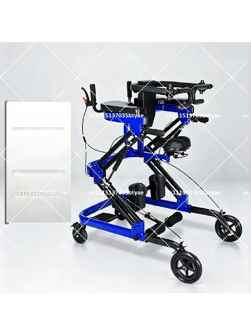 Multifunctional Walker for Seniors - Walking Aid with Lower Limb Training & Standing Support