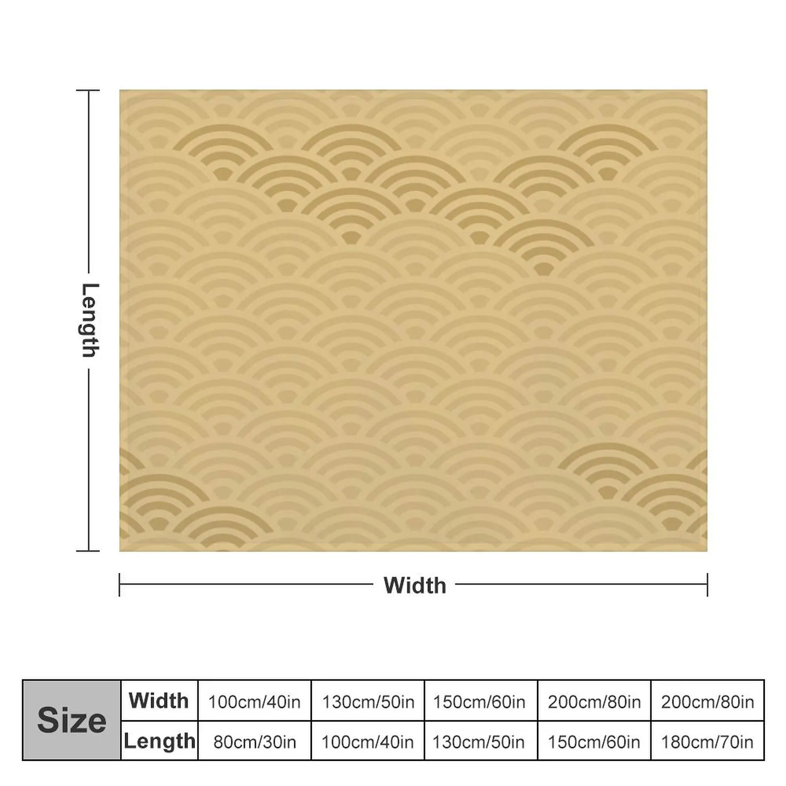 Japan Goldie - Pattern Throw Blanket Soft Comforter Luxury St Blankets