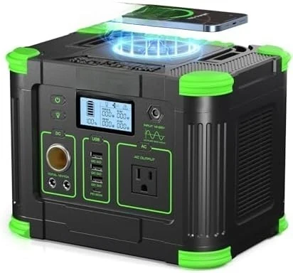 

300W Portable Power Station 288Wh Solar Generator with USBC PD 60W, 110V Outlet Perfect for Camping, Outdoor Trips,